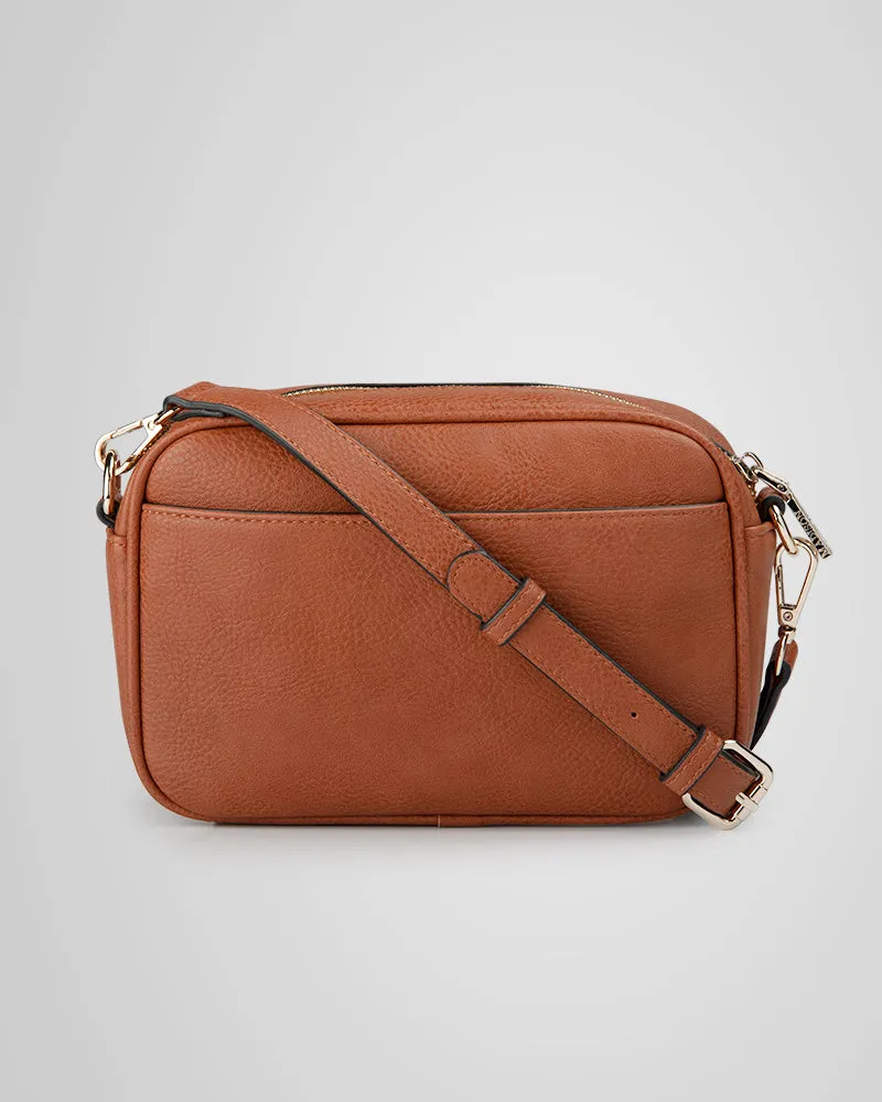 Monica Camera Crossbody Bag   Graphic Bag Strap