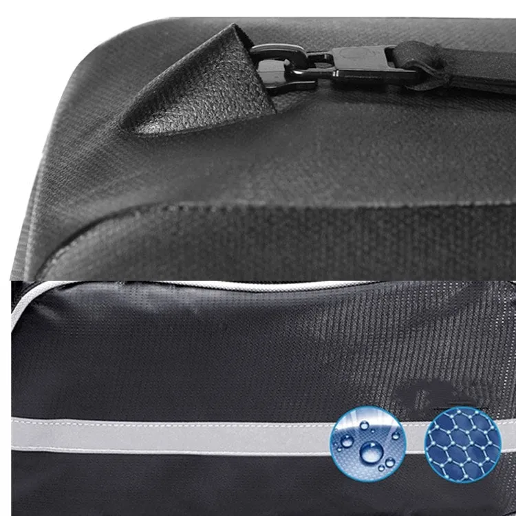 Mountain Bike Rear Shelf Bag Riding Bag Long And Short Distance Waterproof Pack(Black)