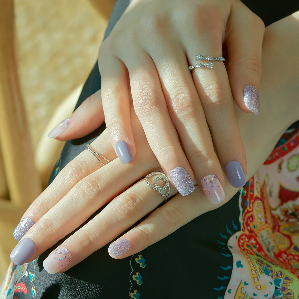 N Afterglow Manicure Semi-cured Gel Nail Strips