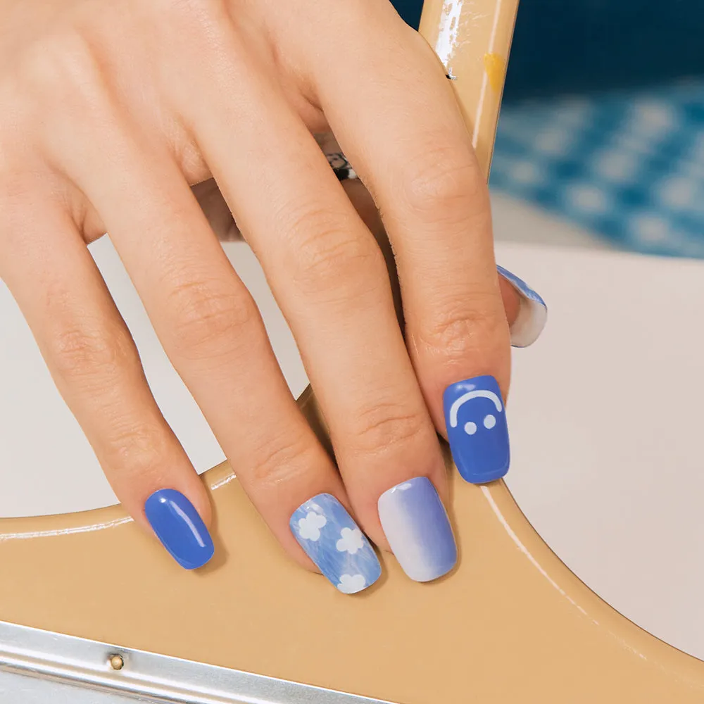 N Cotton Cloud Manicure Semi-cured Gel Nail Strips