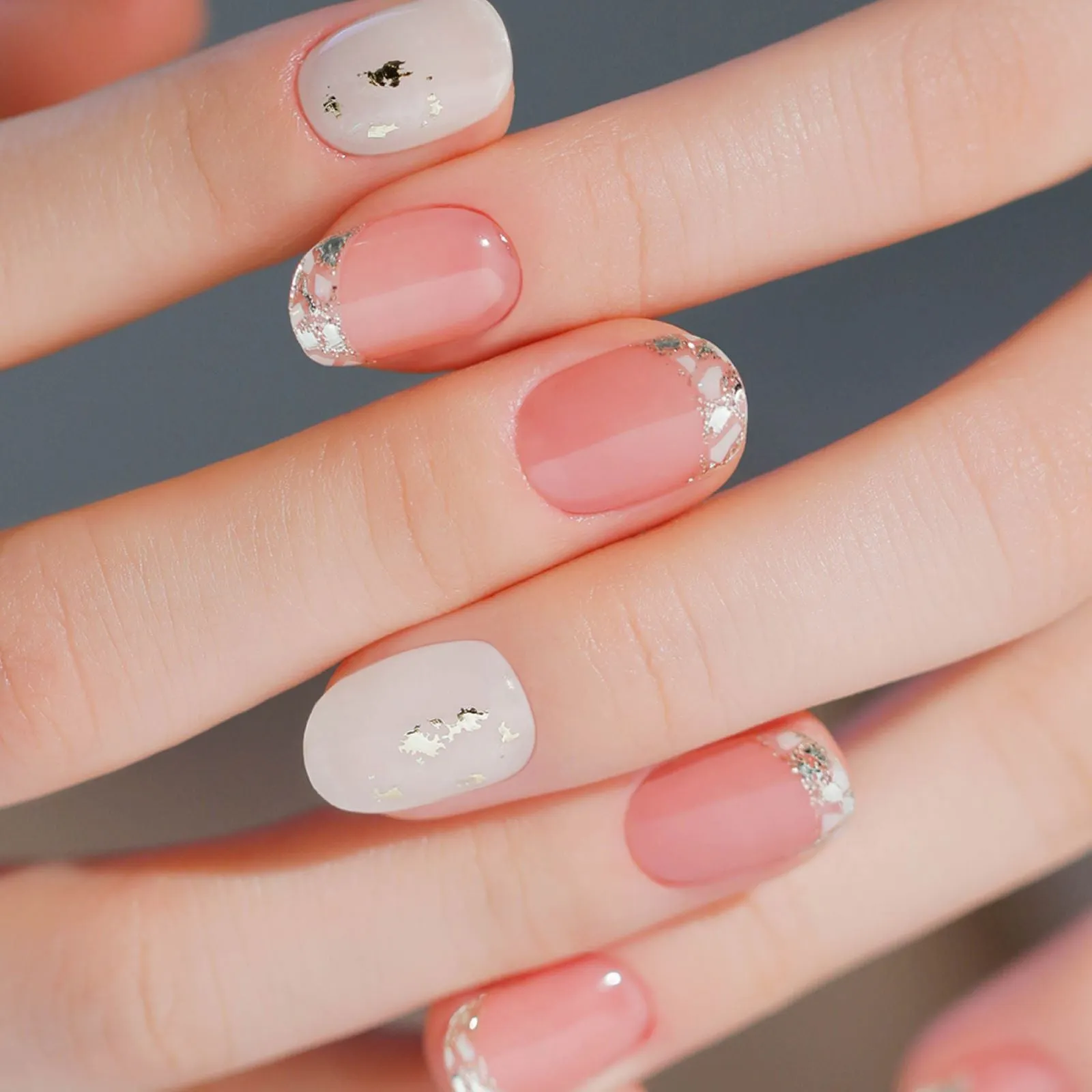 N Quartz Manicure Semi-cured Gel Nail Strips ND044J