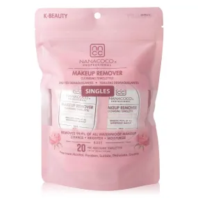 NANACOCO Makeup Remover Cleansing Towlettes (20xSingles)