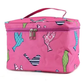 NC70-26 Bird Print Cosmetic/Makeup Bag