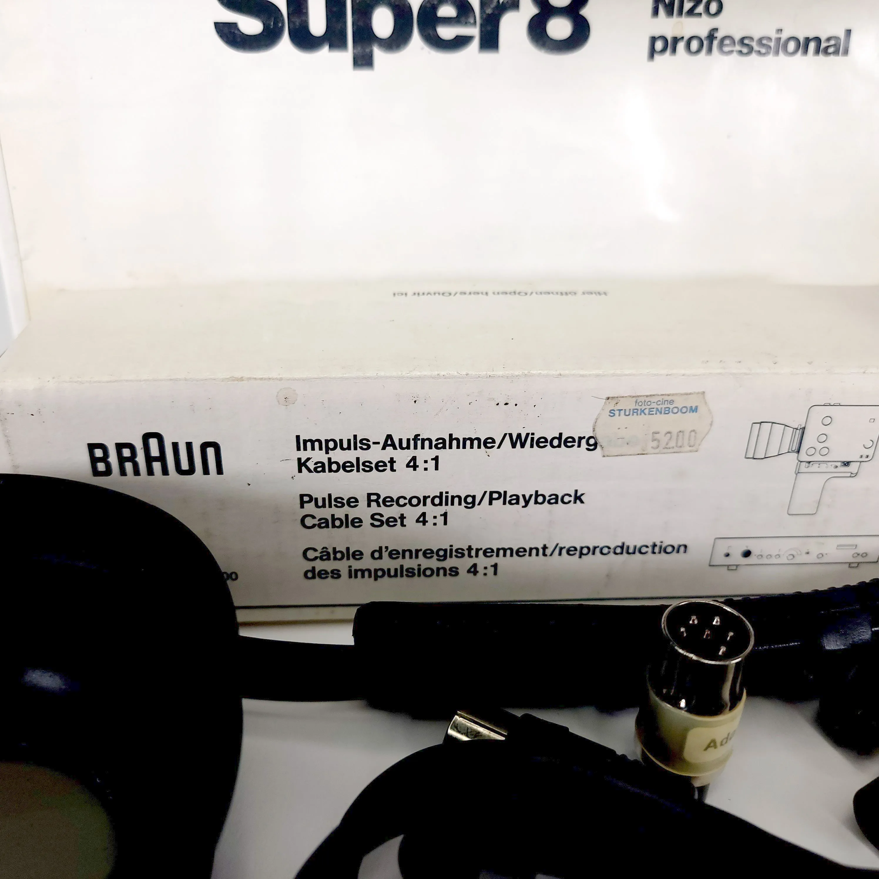 Nizo Professional Super 8 Camera FULLY Functioning, Recently serviced