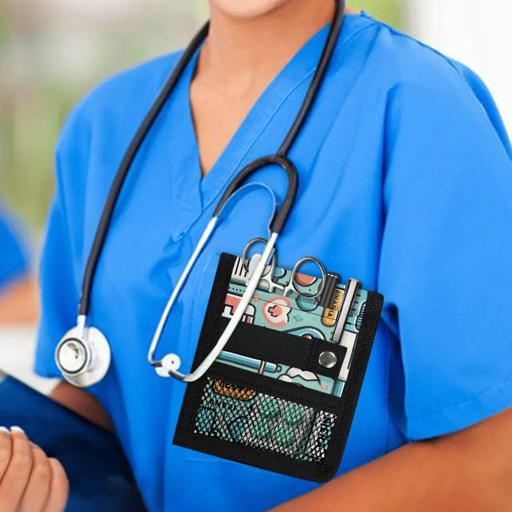 Nurse Pocket Green Organizer