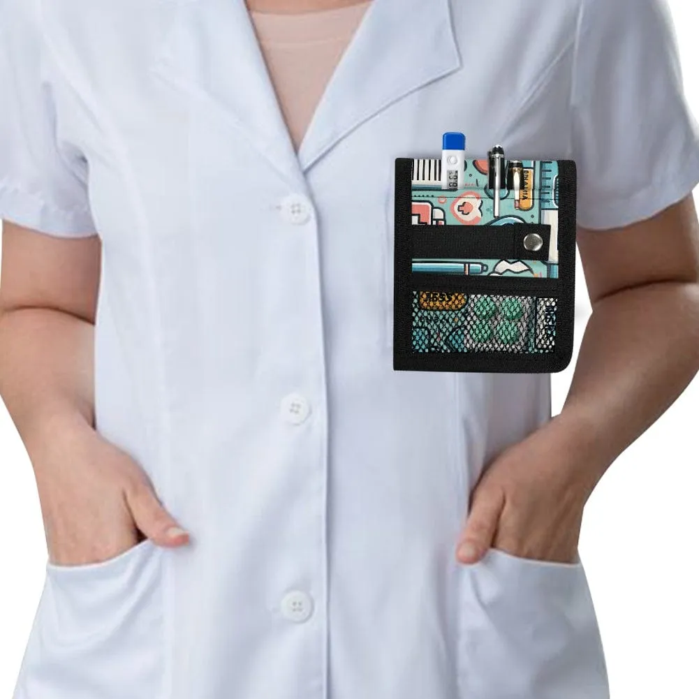 Nurse Pocket Green Organizer