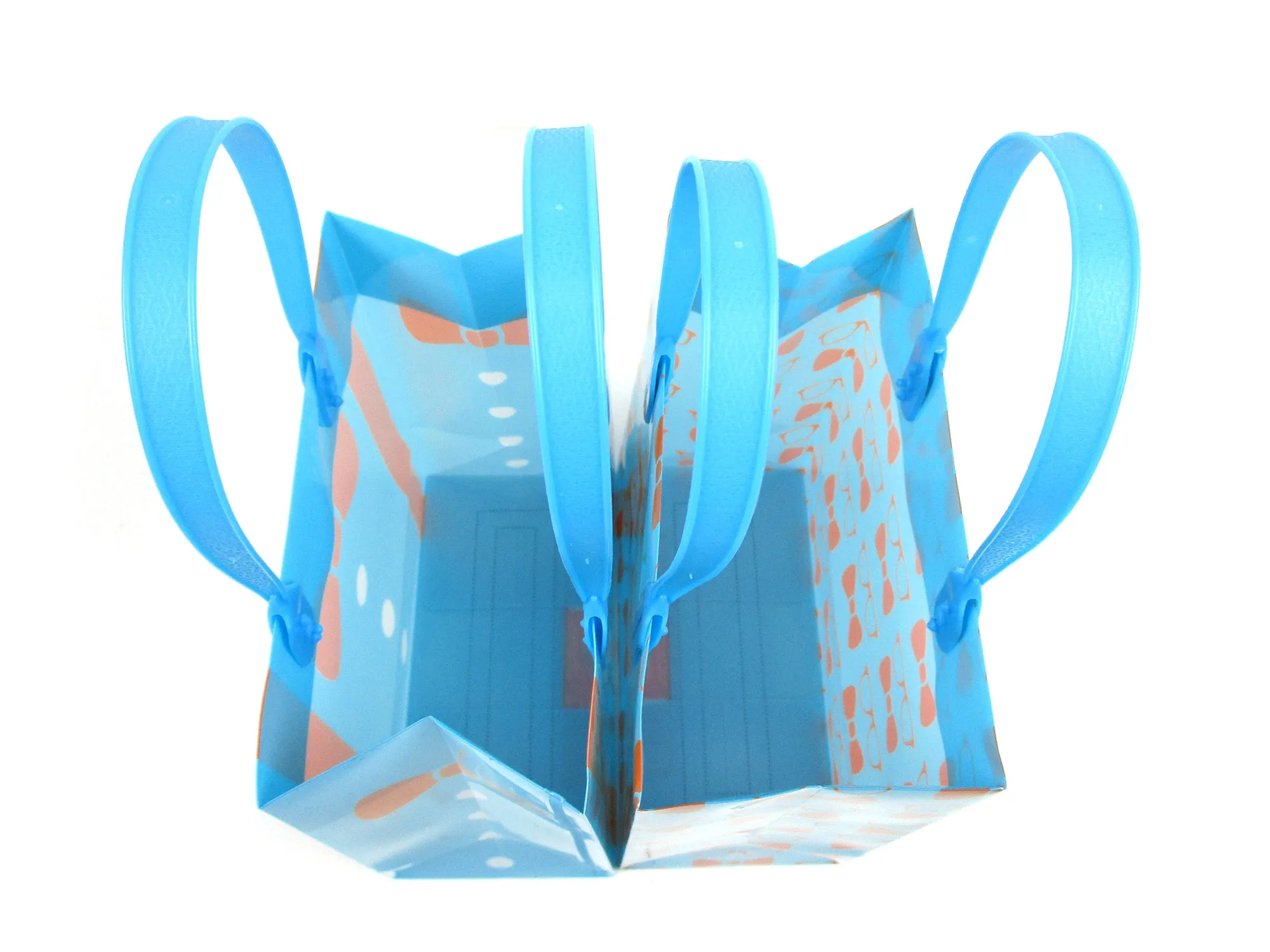 Orange Bow Tie Suspenders Party Favor Bags Treat Bags - Set of 6 or 12