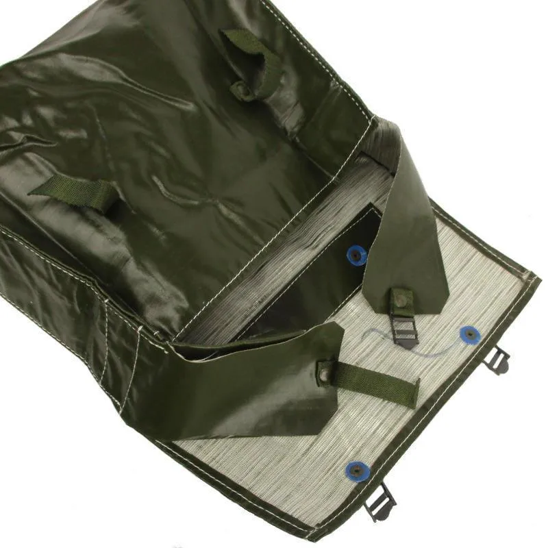 Original Czech army M85 general gear vinyl military bread bag shoulder strap NEW