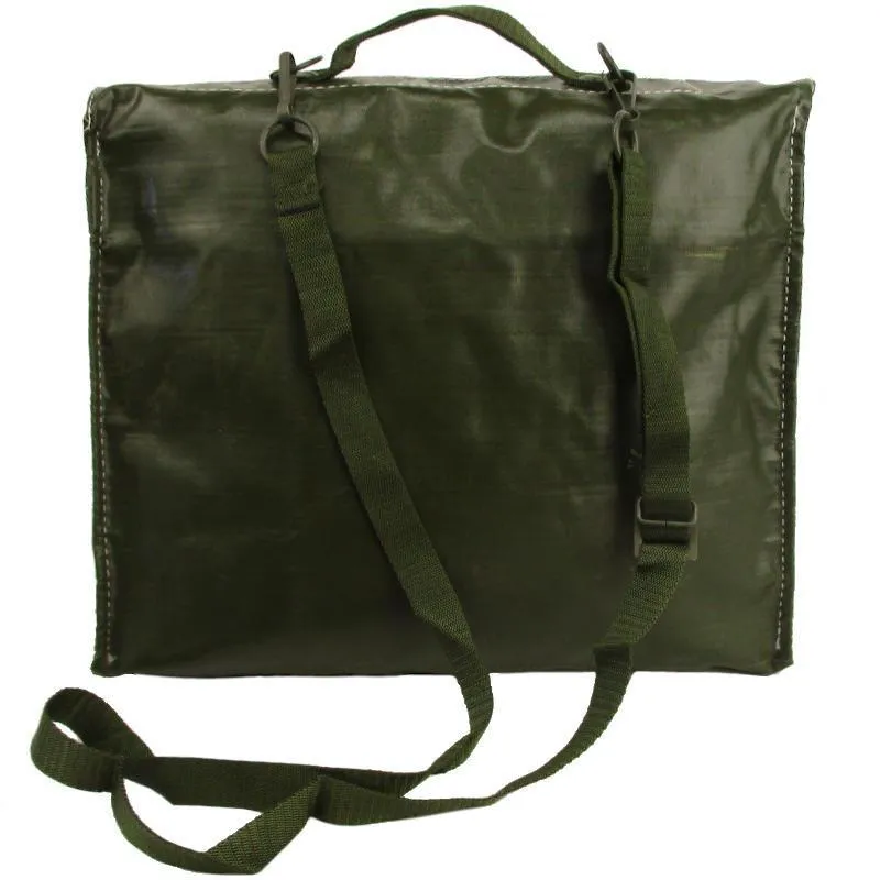 Original Czech army M85 general gear vinyl military bread bag shoulder strap NEW