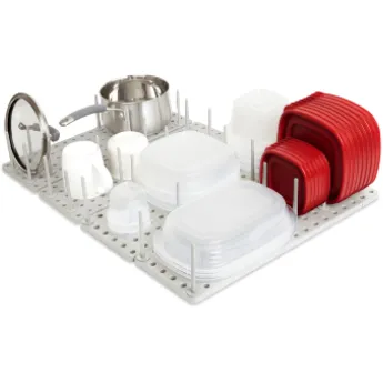 PEGGY DRAWER ORGANIZER  SET OF 4 GREY