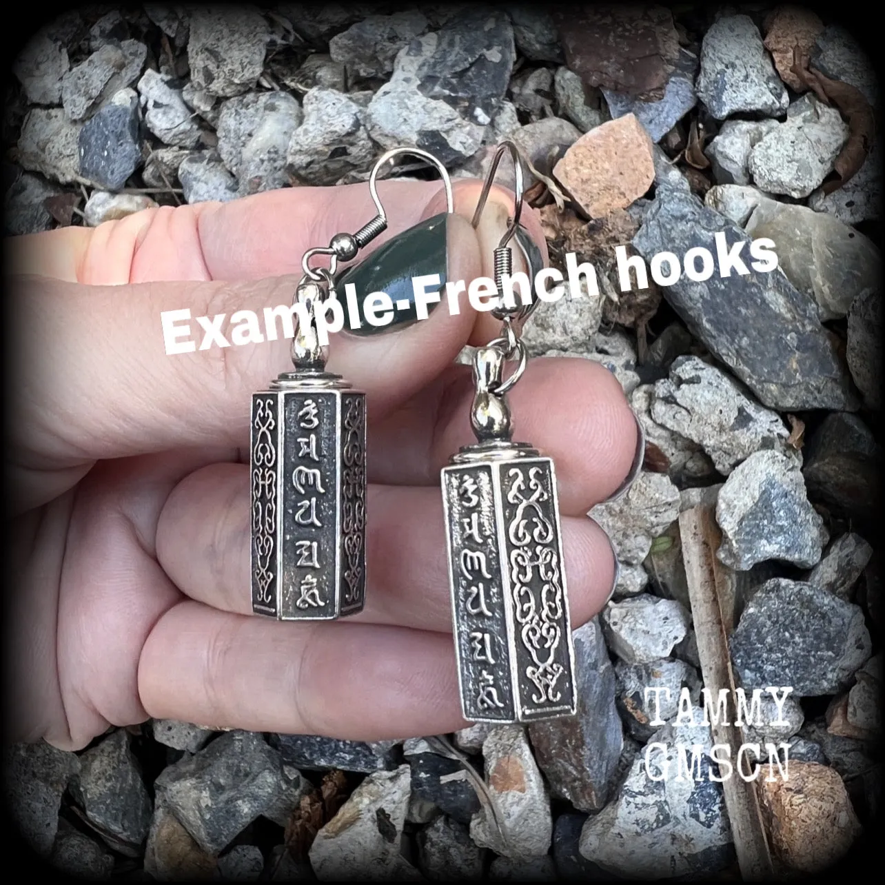 Pet ashes urn earrings-Pet memorial jewelry