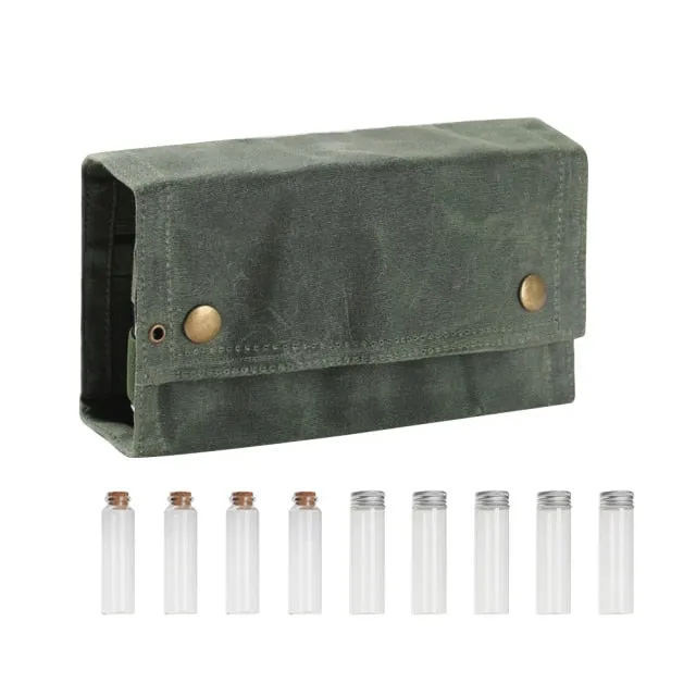 Portable Spice Bottle Set Bag