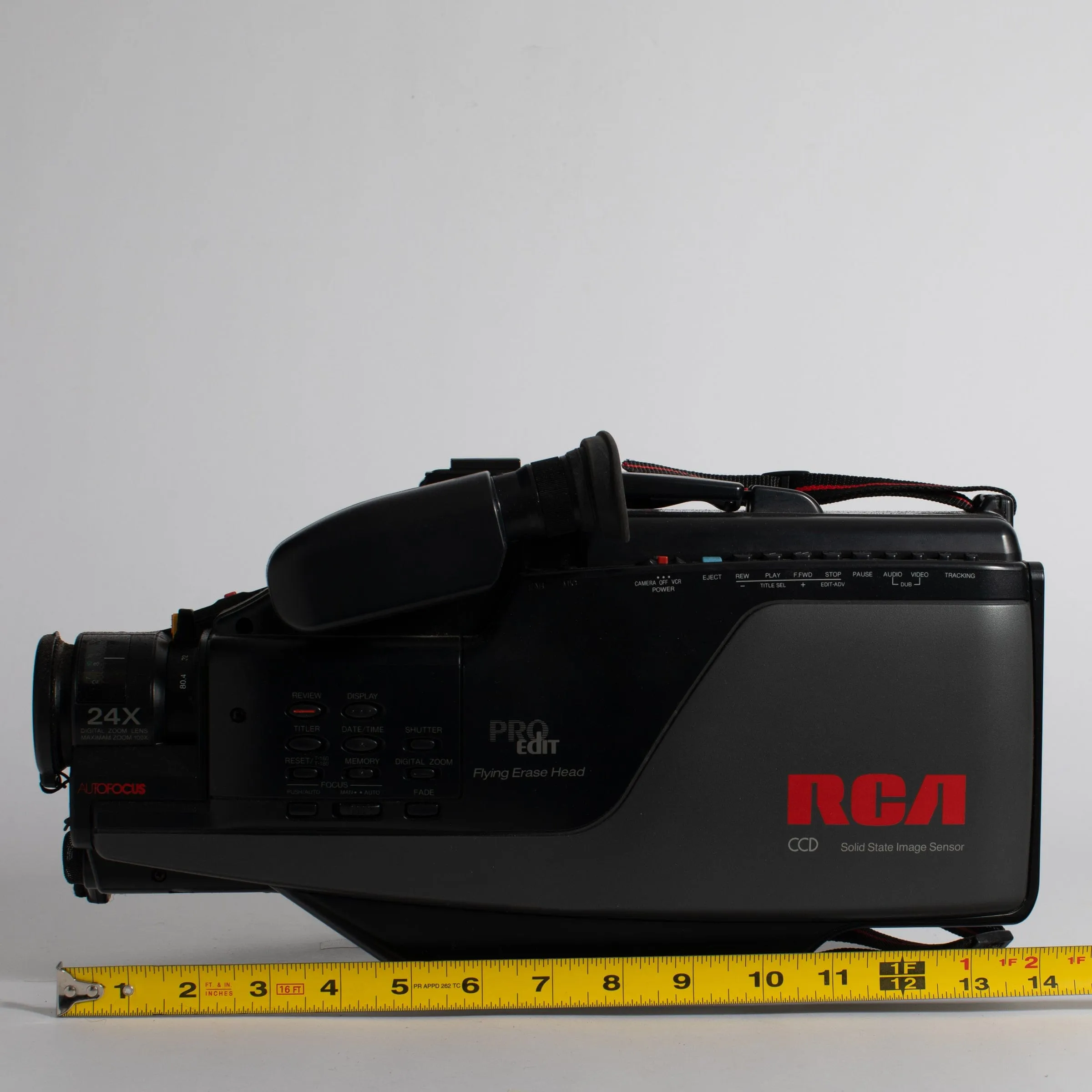 RCA VHS Camcorder CC540 Pro Edit with flying erase head