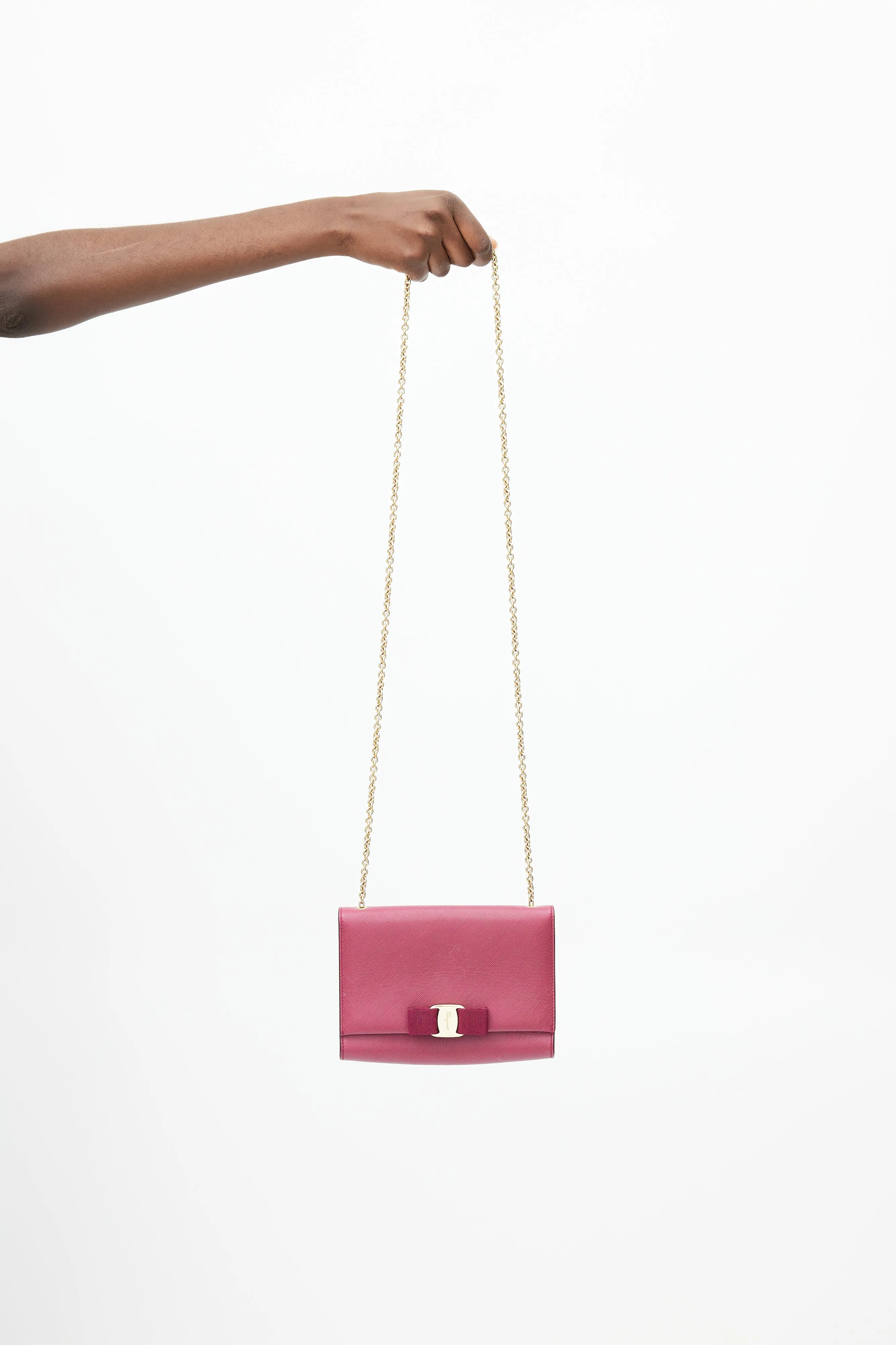 Red Vara Bow Shoulder Bag