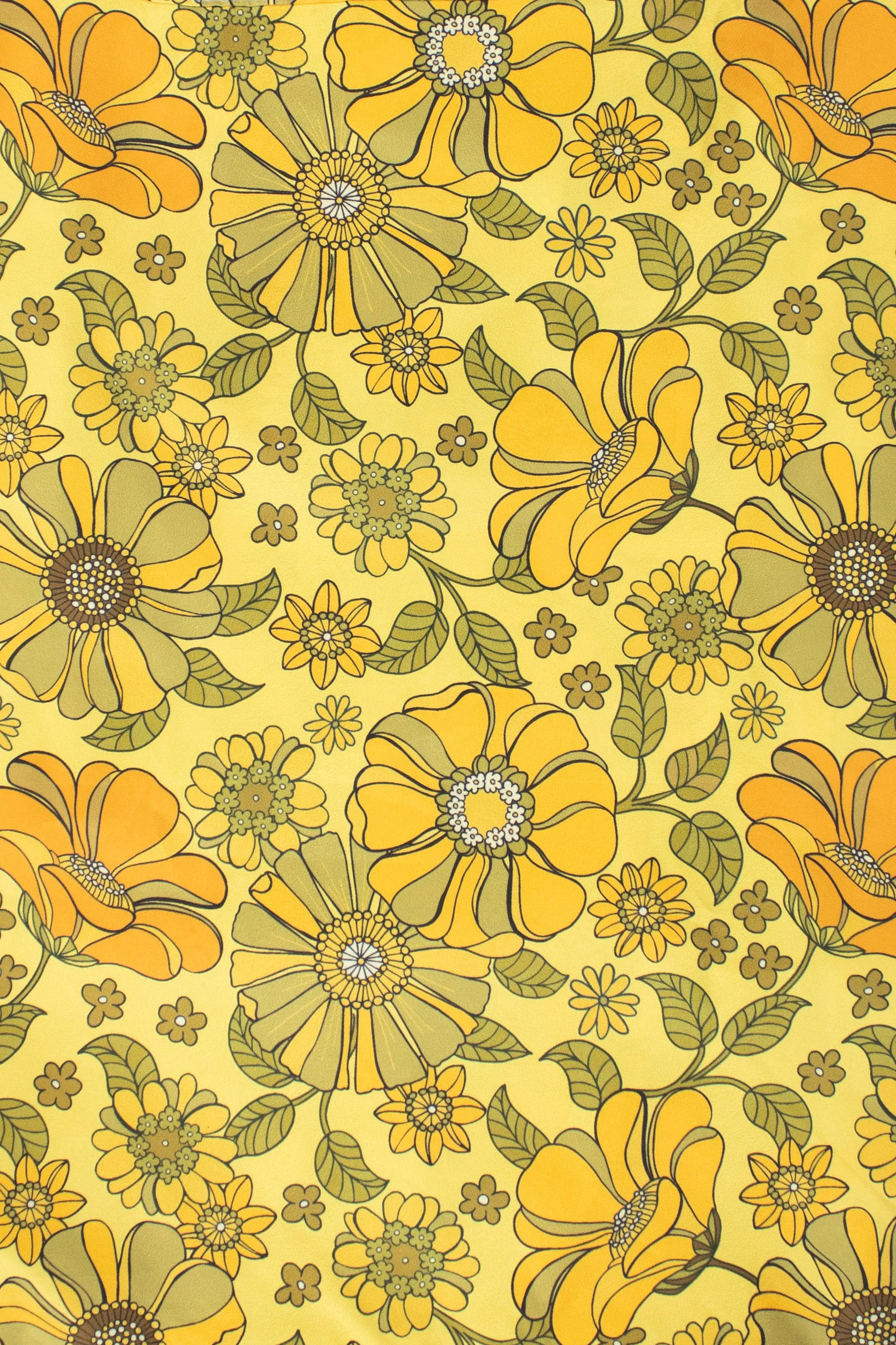 Retro Flowers | Medium Reusable Bag