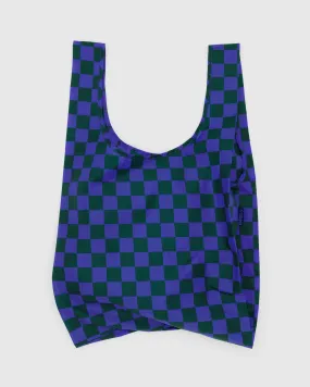 Reusable Bag - Iris Green Check