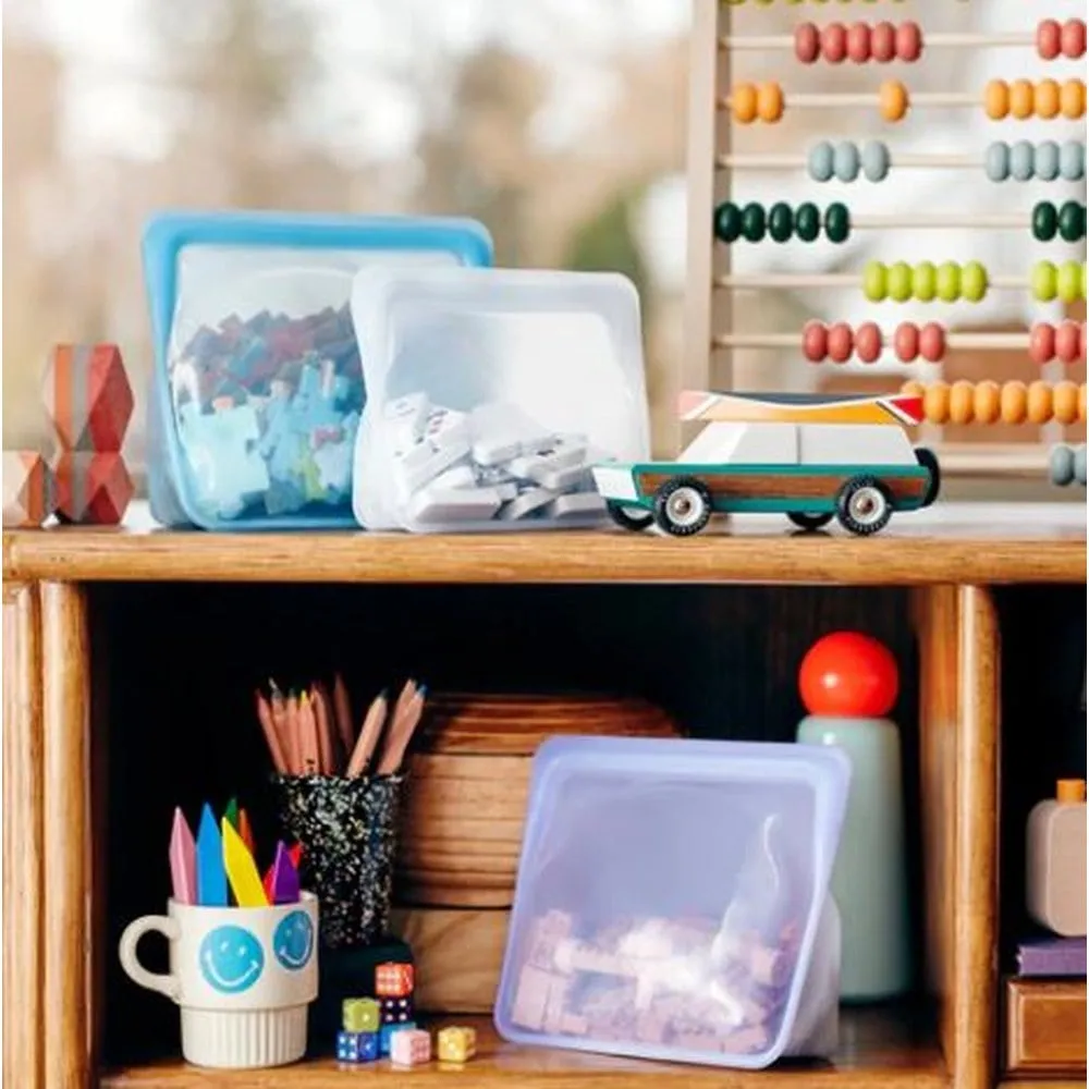 Reusable Silicone Stand-Up Mid Bag