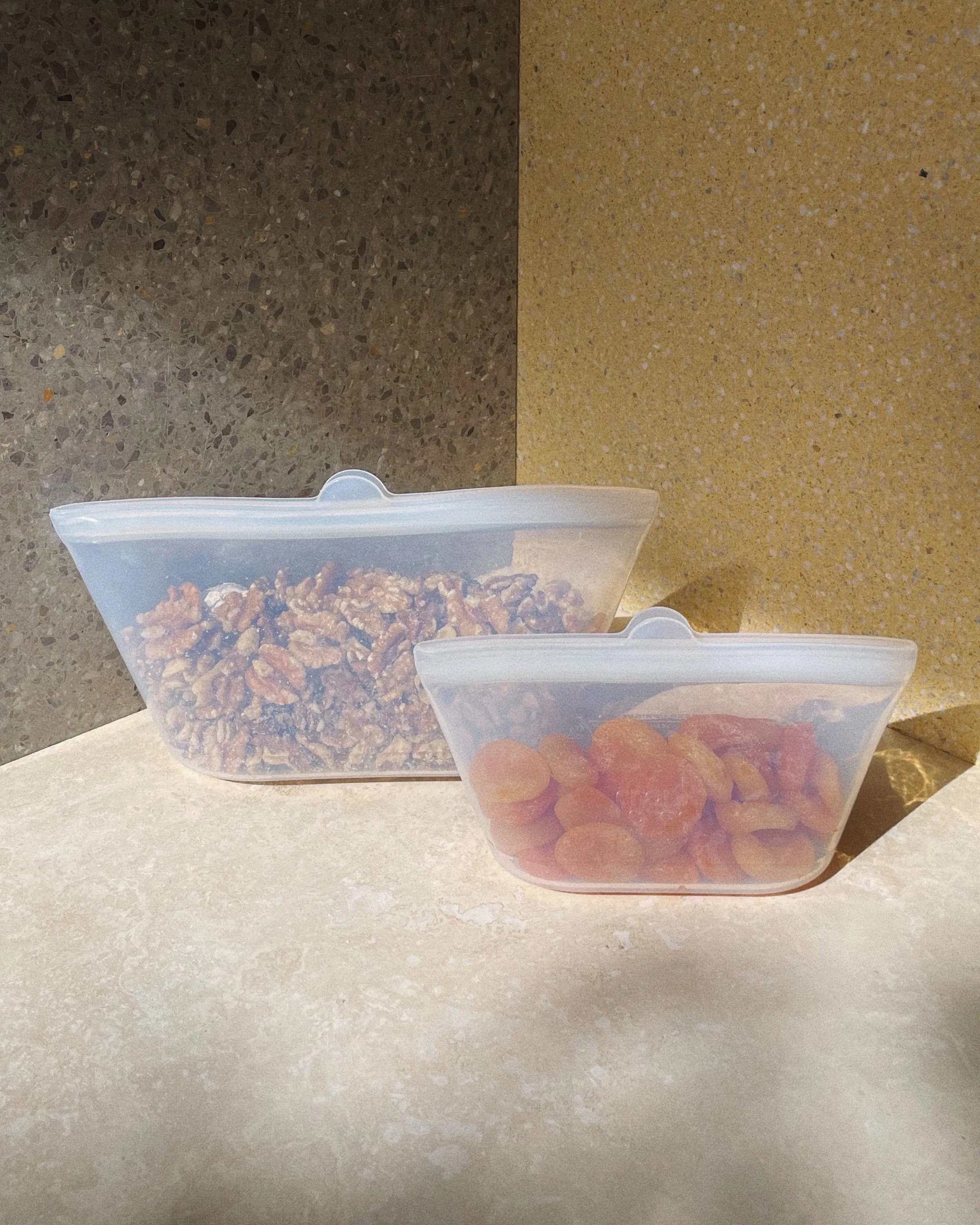 Reusable Silicone Storage Bags (2 Pack)