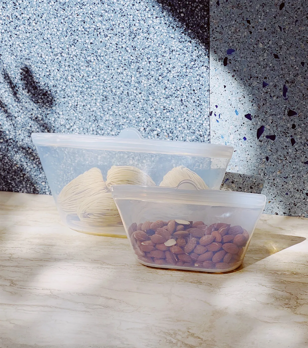 Reusable Silicone Storage Bags (2 Pack)