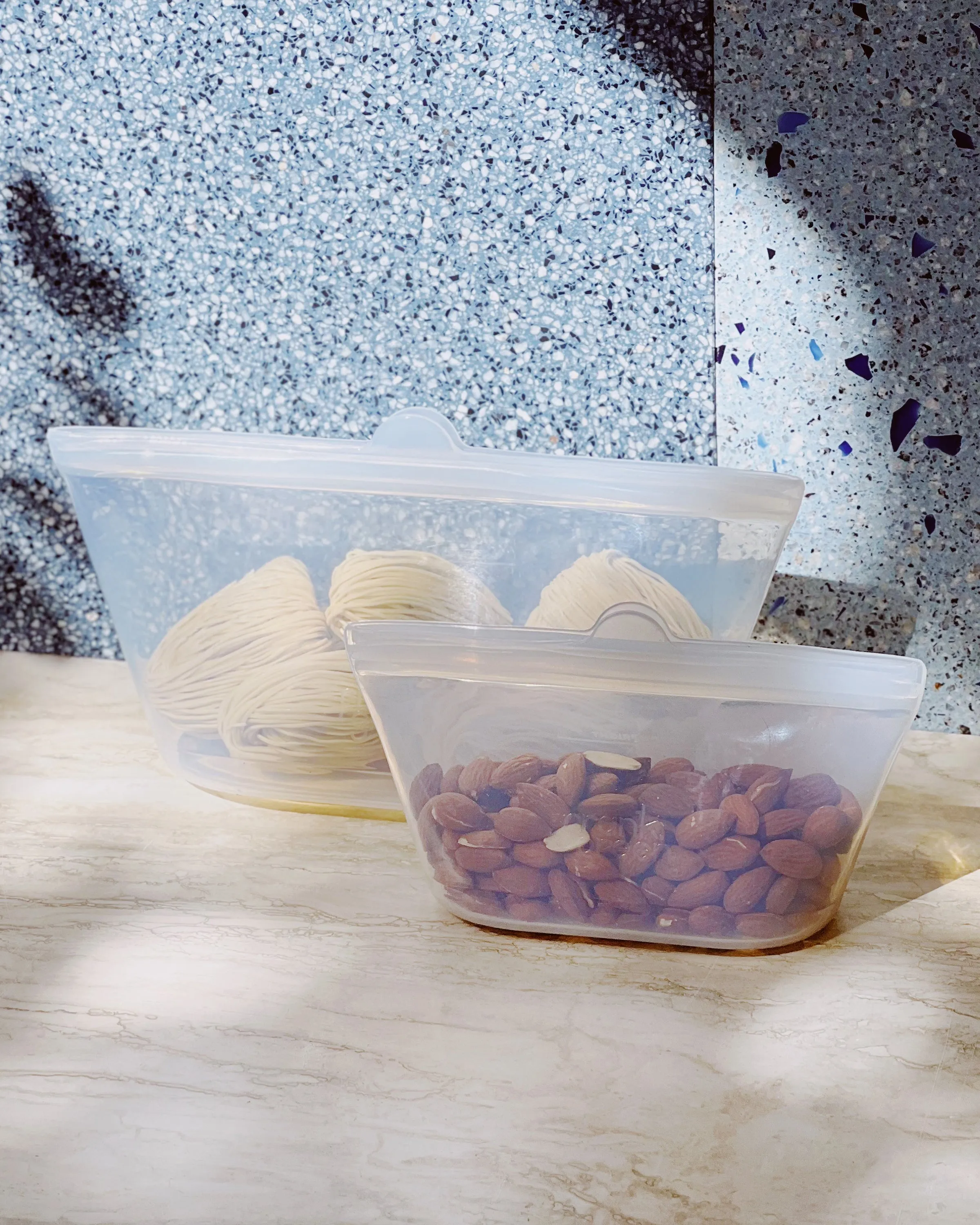 Reusable Silicone Storage Bags (2 Pack)