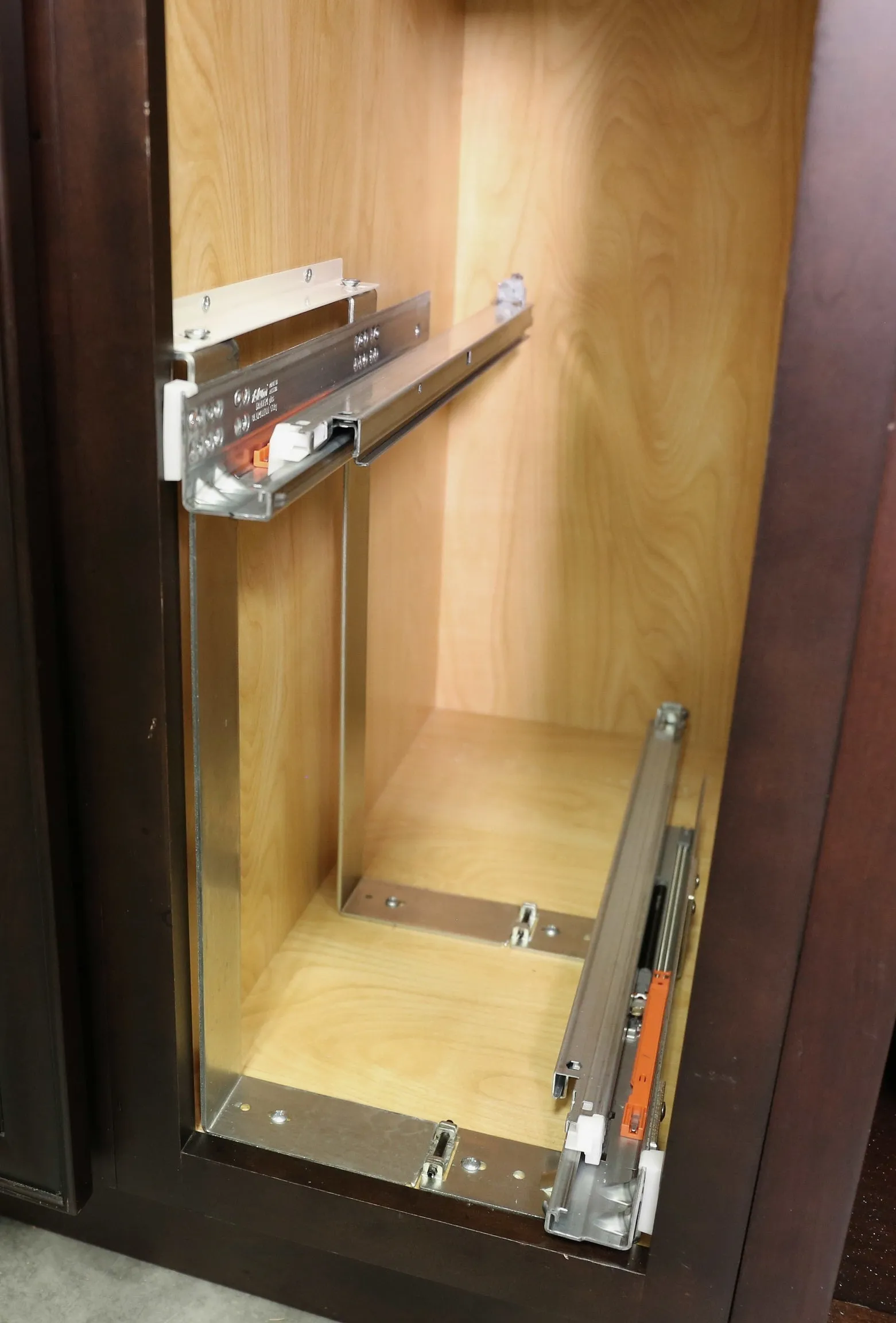 Rev-A-Shelf 8" Face Frame Side Mount Base Organizer 449-BCSC-8C