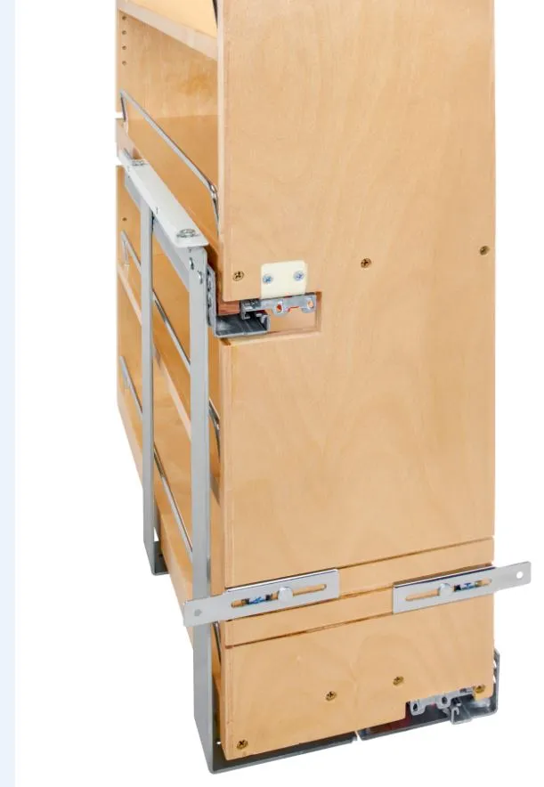 Rev-A-Shelf 8" Face Frame Side Mount Base Organizer 449-BCSC-8C
