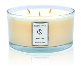 Rose & Citrus Aromatherapy Candle 600ml