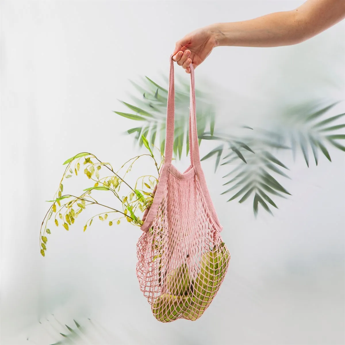 Sass & Belle - Pale Pink String Bag