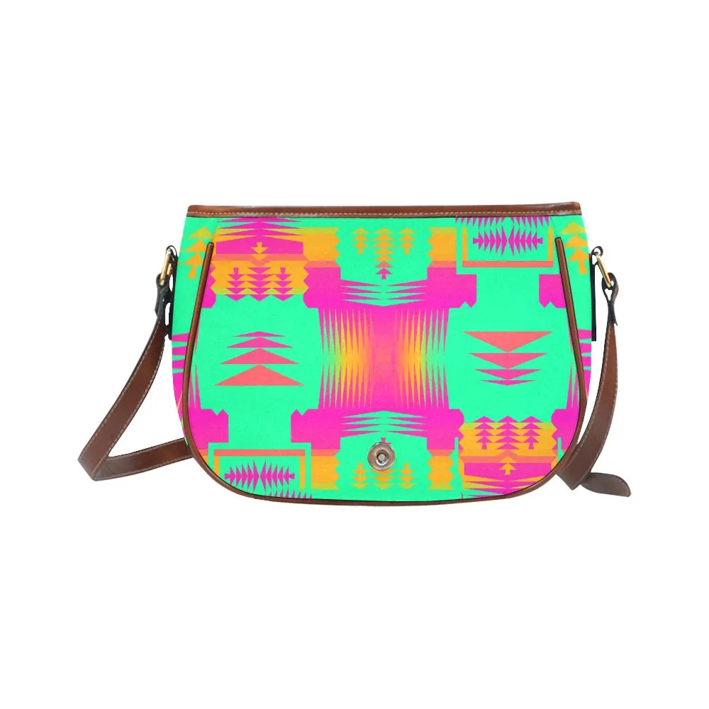 Sky Sky Sage Saddle Bag/Small