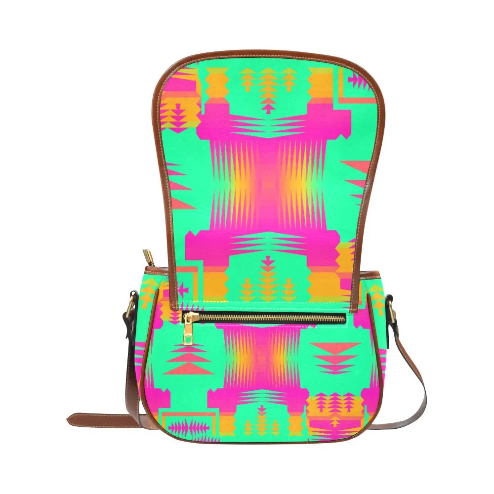 Sky Sky Sage Saddle Bag/Small
