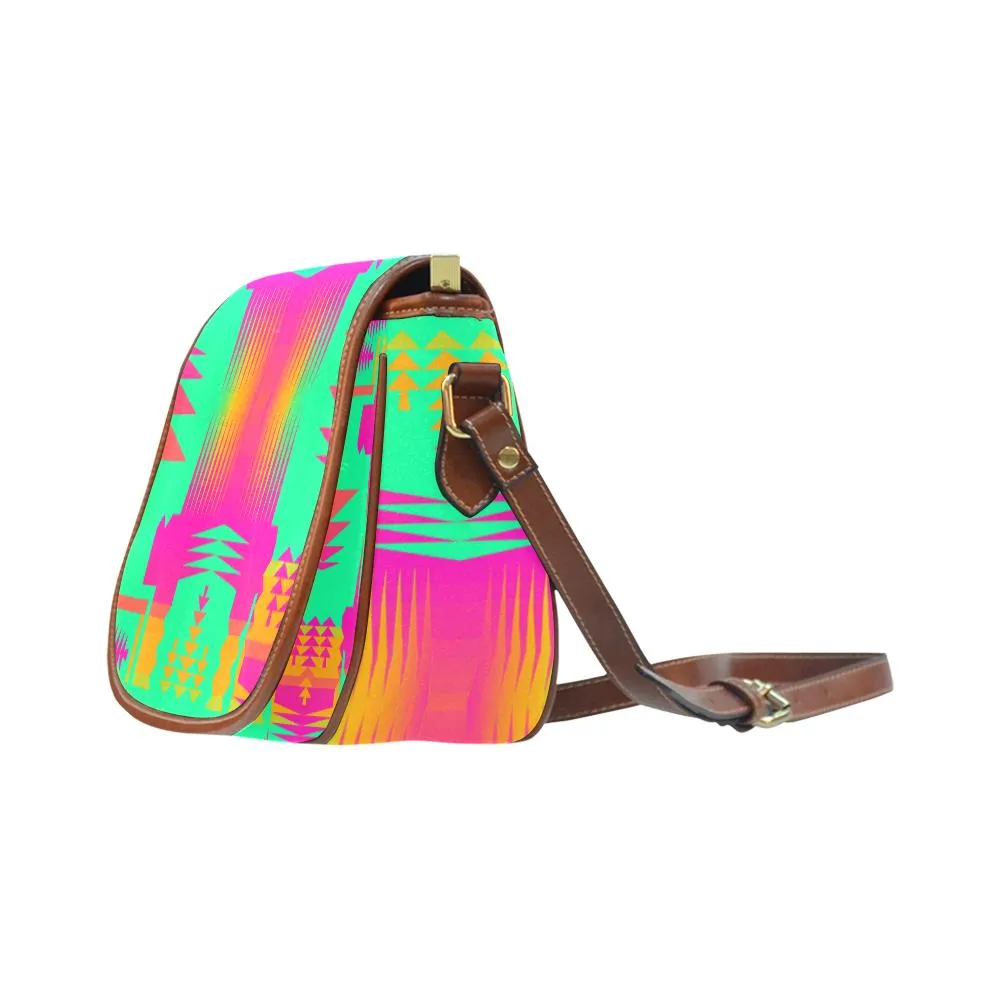 Sky Sky Sage Saddle Bag/Small