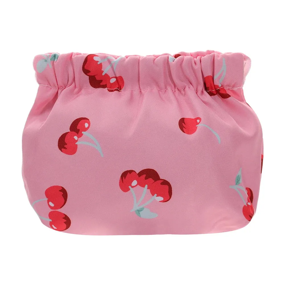 Sohiwoo printing Cosmetic Bag Clutch Bag Large Makeup Organizer Bags Waterproof Portable Cosmetic Pouch Women Cute Toiletry Beauty Case