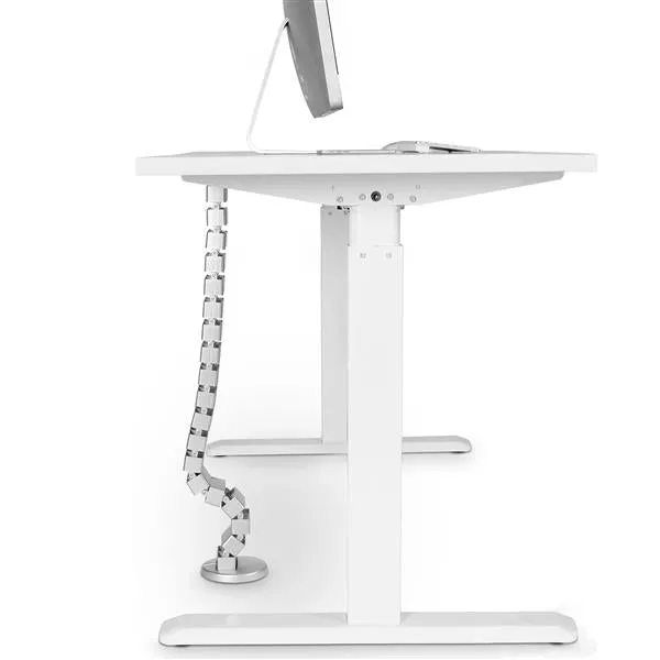 Startech.Com Spine Cable Management - Weighted Base Plate - Cord Cover - Cable Organizer - Cord Protector - Cable Racewa
