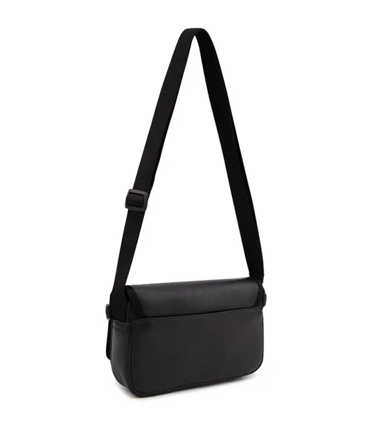 Tagged Flap Camera Bag Black
