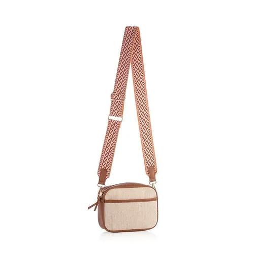 Talia Crossbody Bag - Saddle