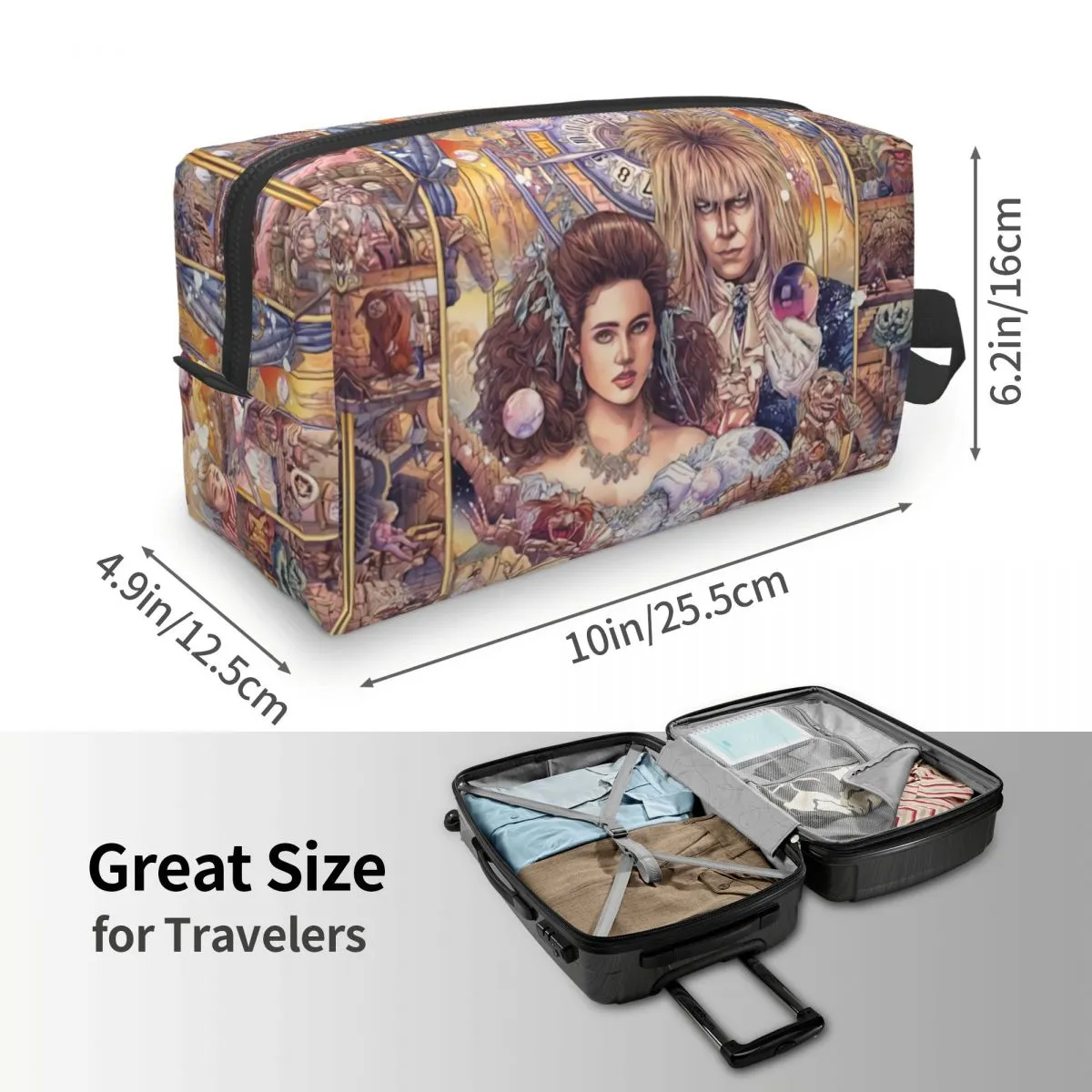 The Labyrinth Cosmetic Bag