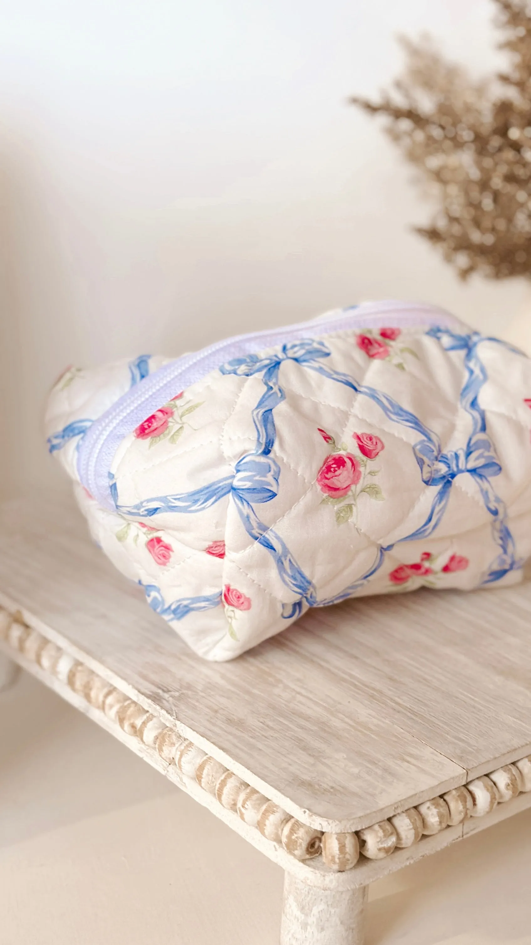 The Sweet Bow Cosmetic Bag