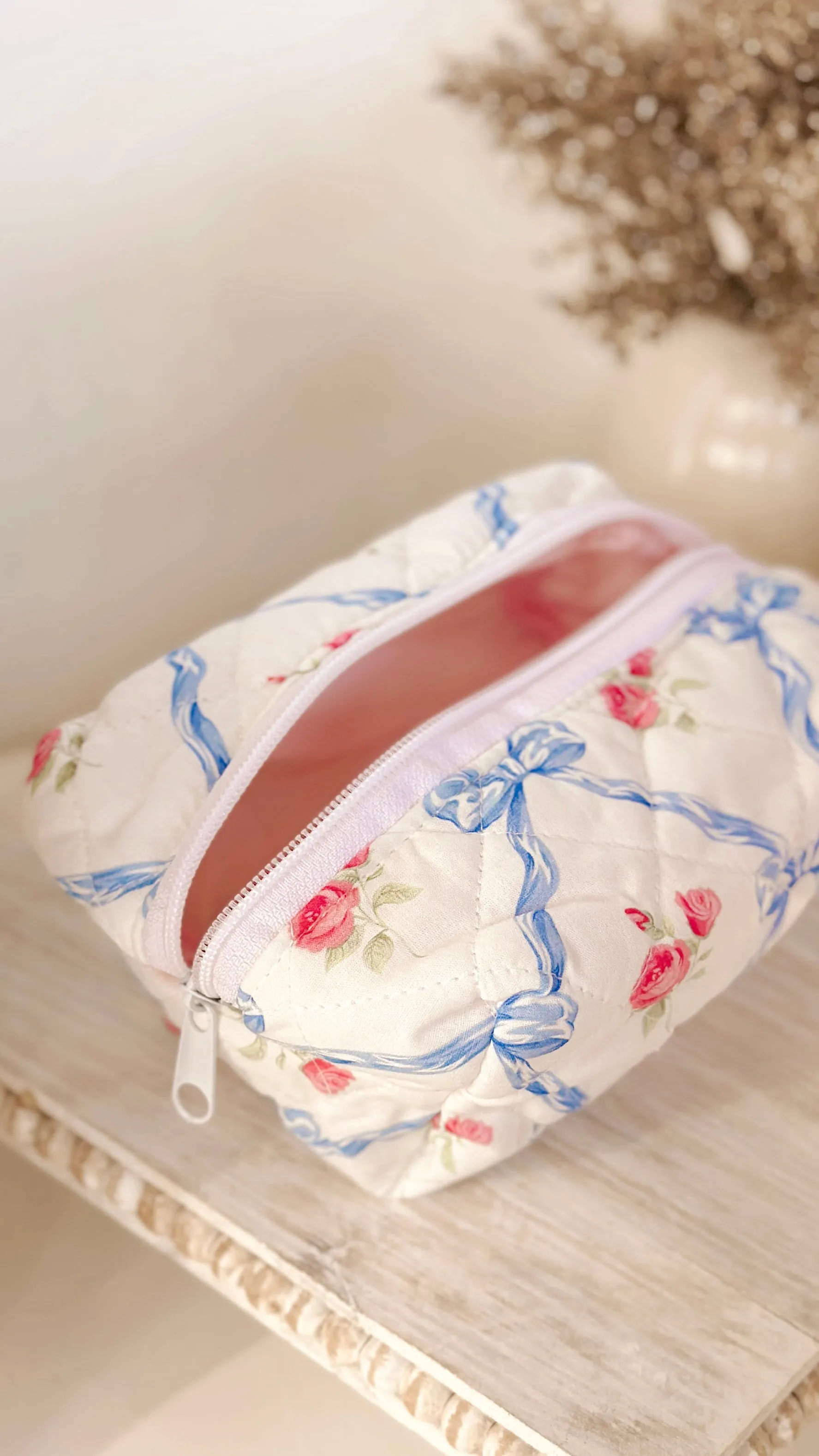 The Sweet Bow Cosmetic Bag