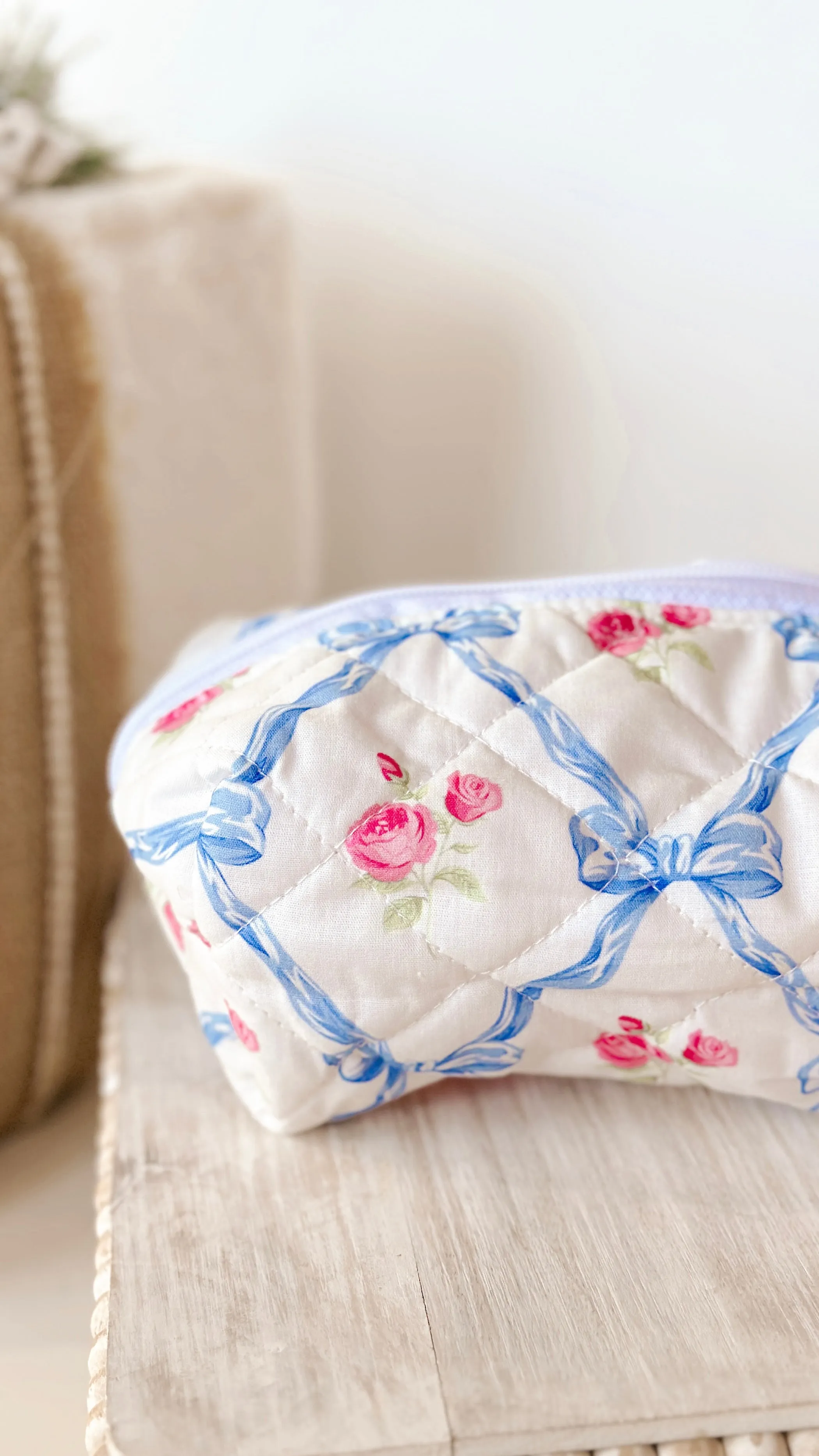 The Sweet Bow Cosmetic Bag
