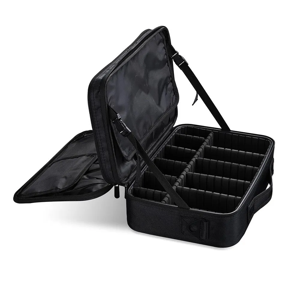 TheLAShop 14in 1200D Oxford Makeup Bag Train Case Organizer
