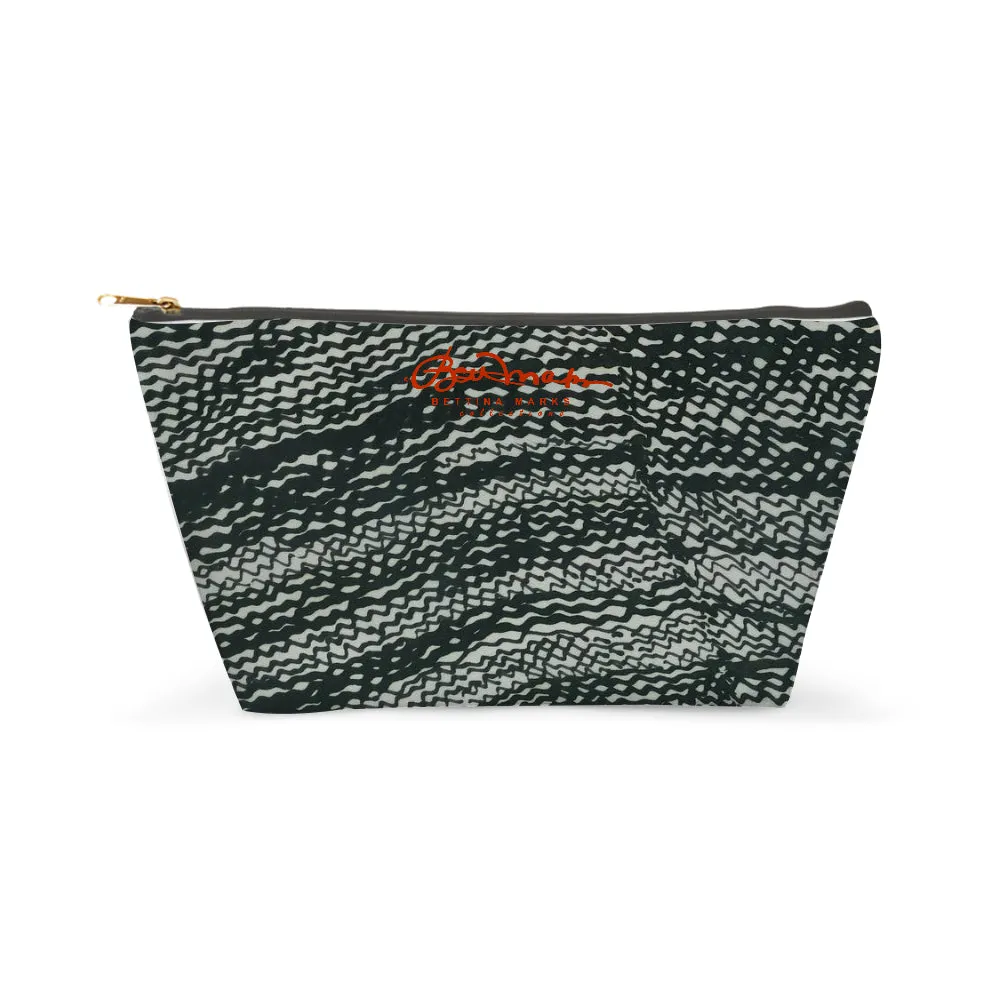 Tire Scribbles Design -- Accessory Pouch T-Bottom