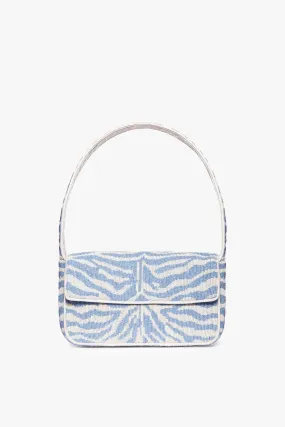TOMMY BEADED BAG | LIGHT BLUE CREAM