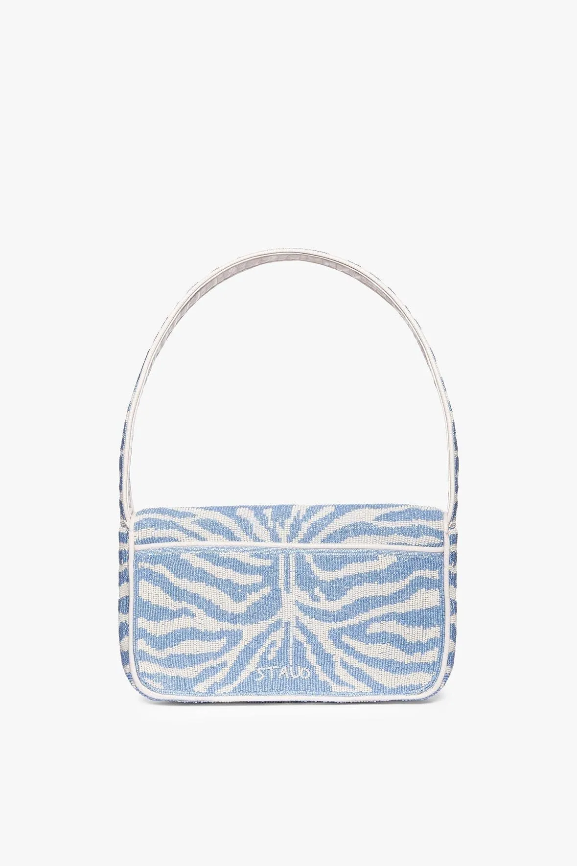 TOMMY BEADED BAG | LIGHT BLUE CREAM