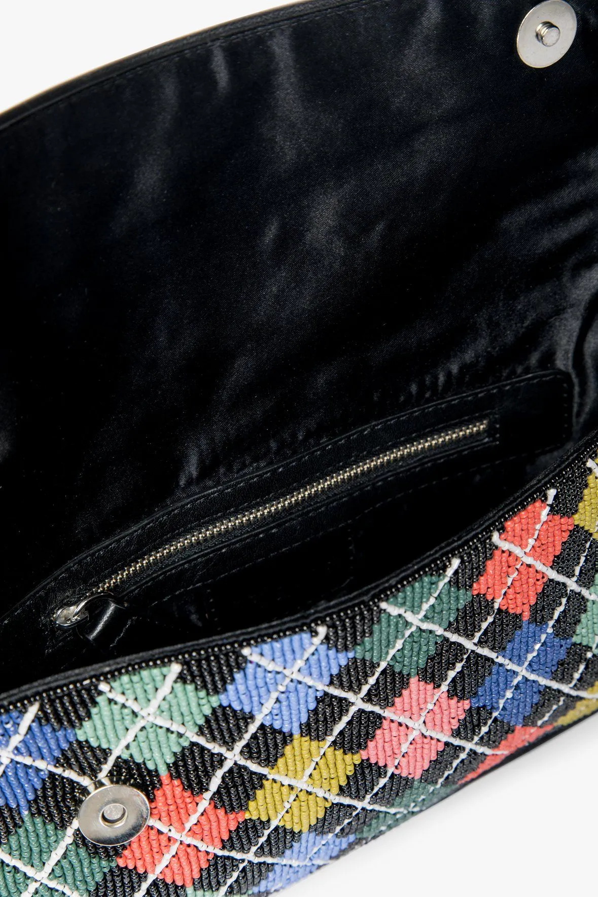 TOMMY BEADED BAG | MULTI ARGYLE