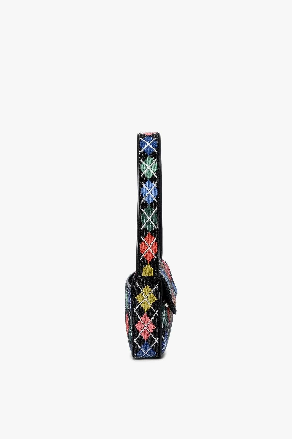 TOMMY BEADED BAG | MULTI ARGYLE