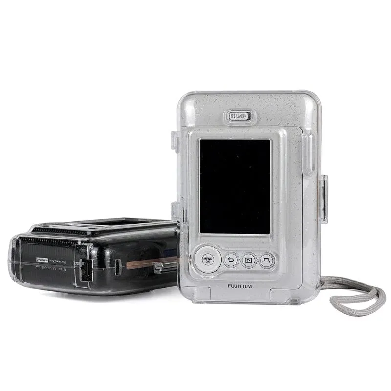 Transparent Crystal PVC Protective Case Protector Shell Cover Camera Bag for Fujifilm Mini Liplay Cameras Accessories Kit