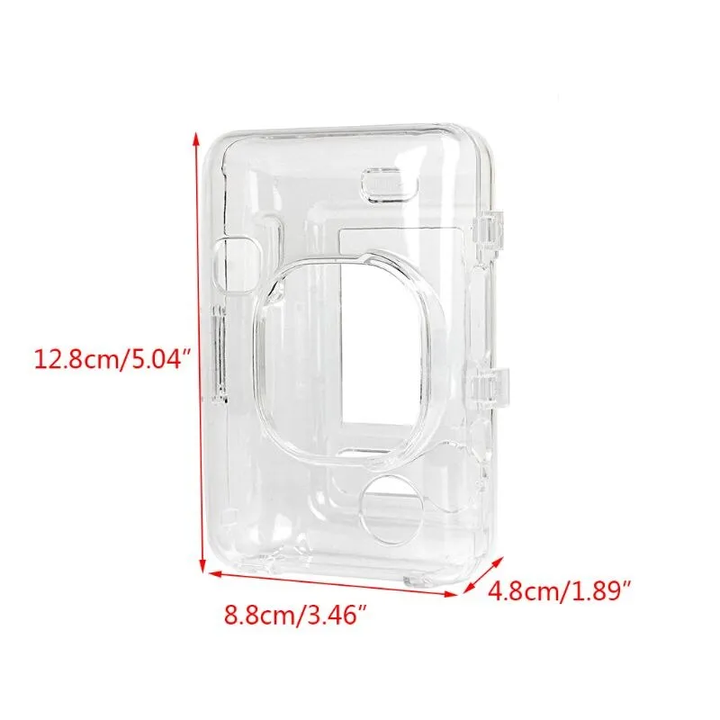 Transparent Crystal PVC Protective Case Protector Shell Cover Camera Bag for Fujifilm Mini Liplay Cameras Accessories Kit