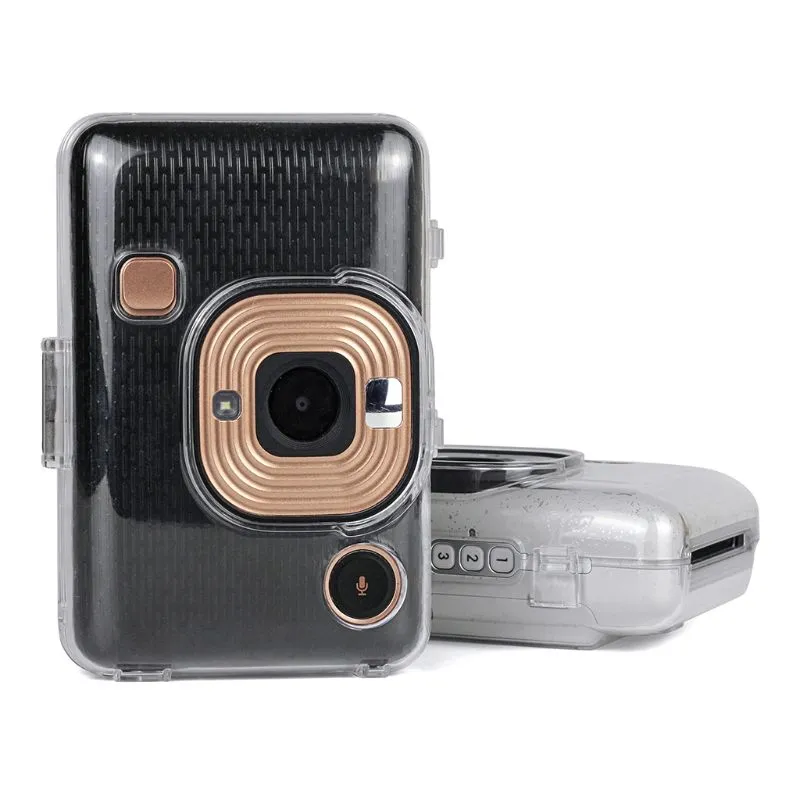 Transparent Crystal PVC Protective Case Protector Shell Cover Camera Bag for Fujifilm Mini Liplay Cameras Accessories Kit