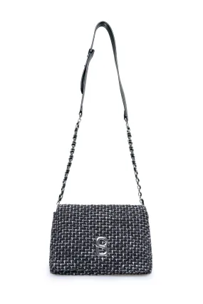 Tweed Zoey Bag - Early Black