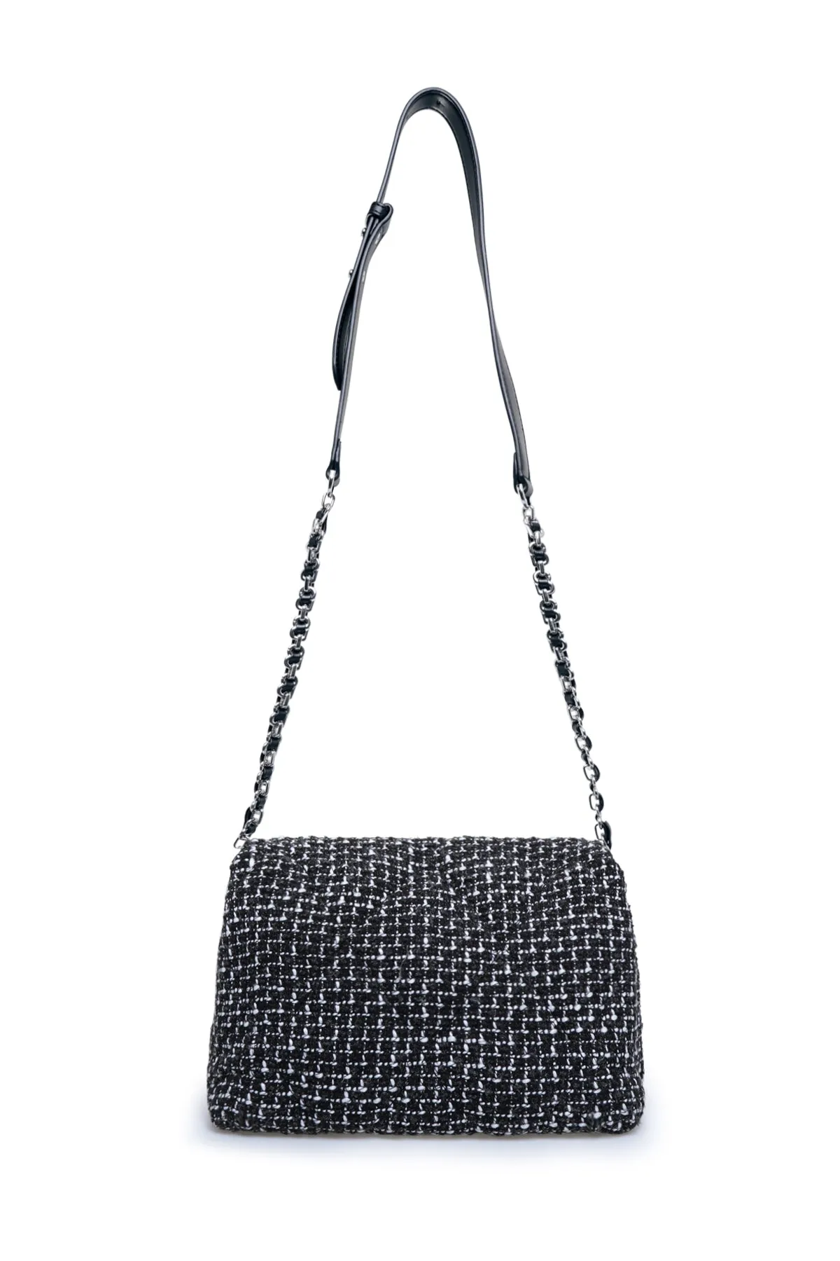 Tweed Zoey Bag - Early Black